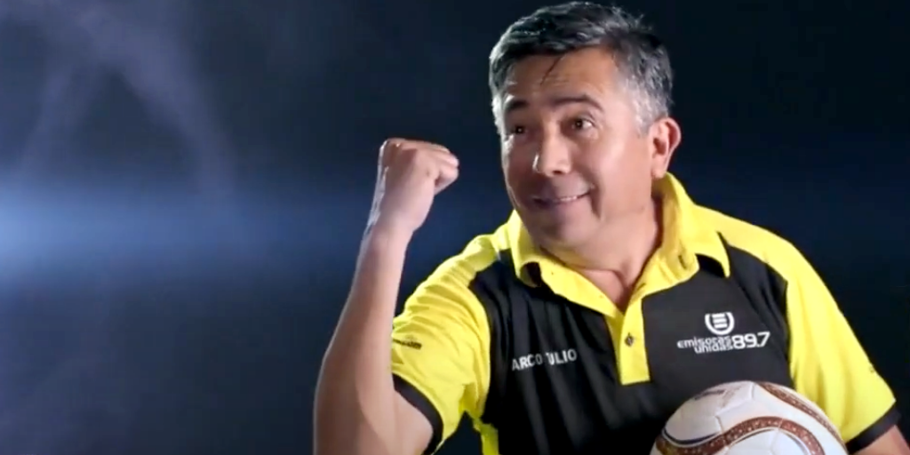 Marco Tulio Ipuerto, el narrador de ciclismo que venció al coronavirus