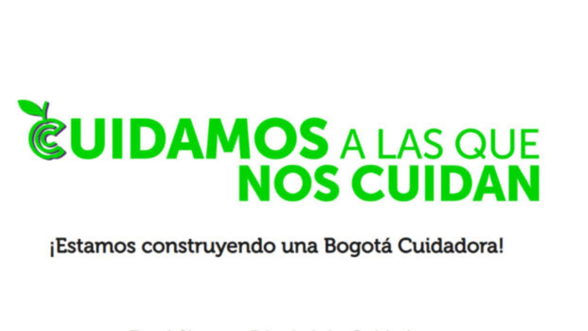 ¿Qué son las Manzanas de Cuidado de Bogotá?
