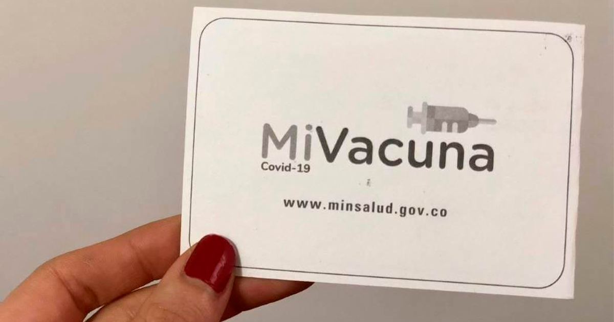 Bogotanos tendrán certificado de vacunación digital