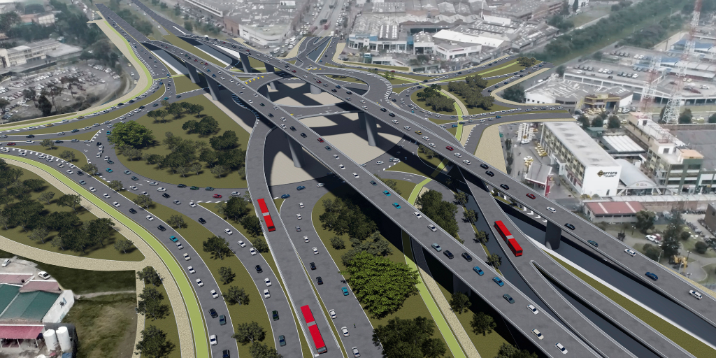 Así quedará el corredor de la calle 13 en Bogotá