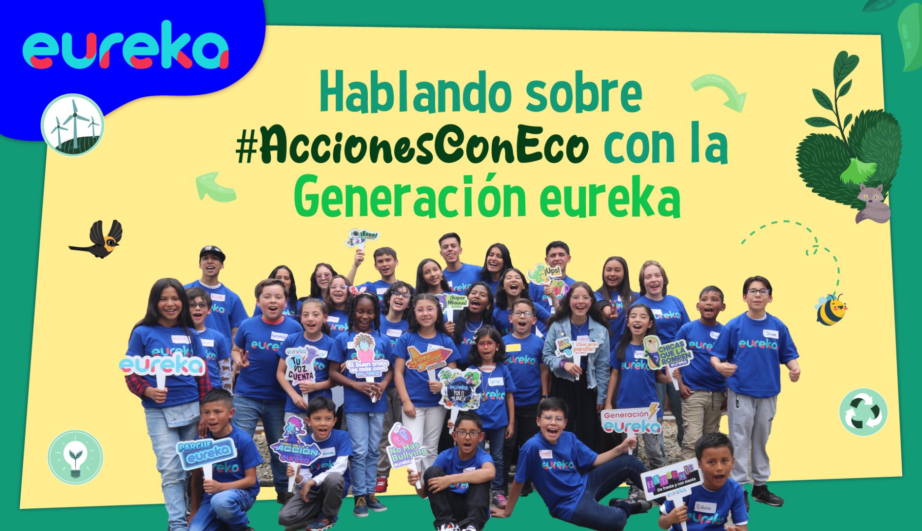 La Generación eureka nos contó cómo cuidar el planeta