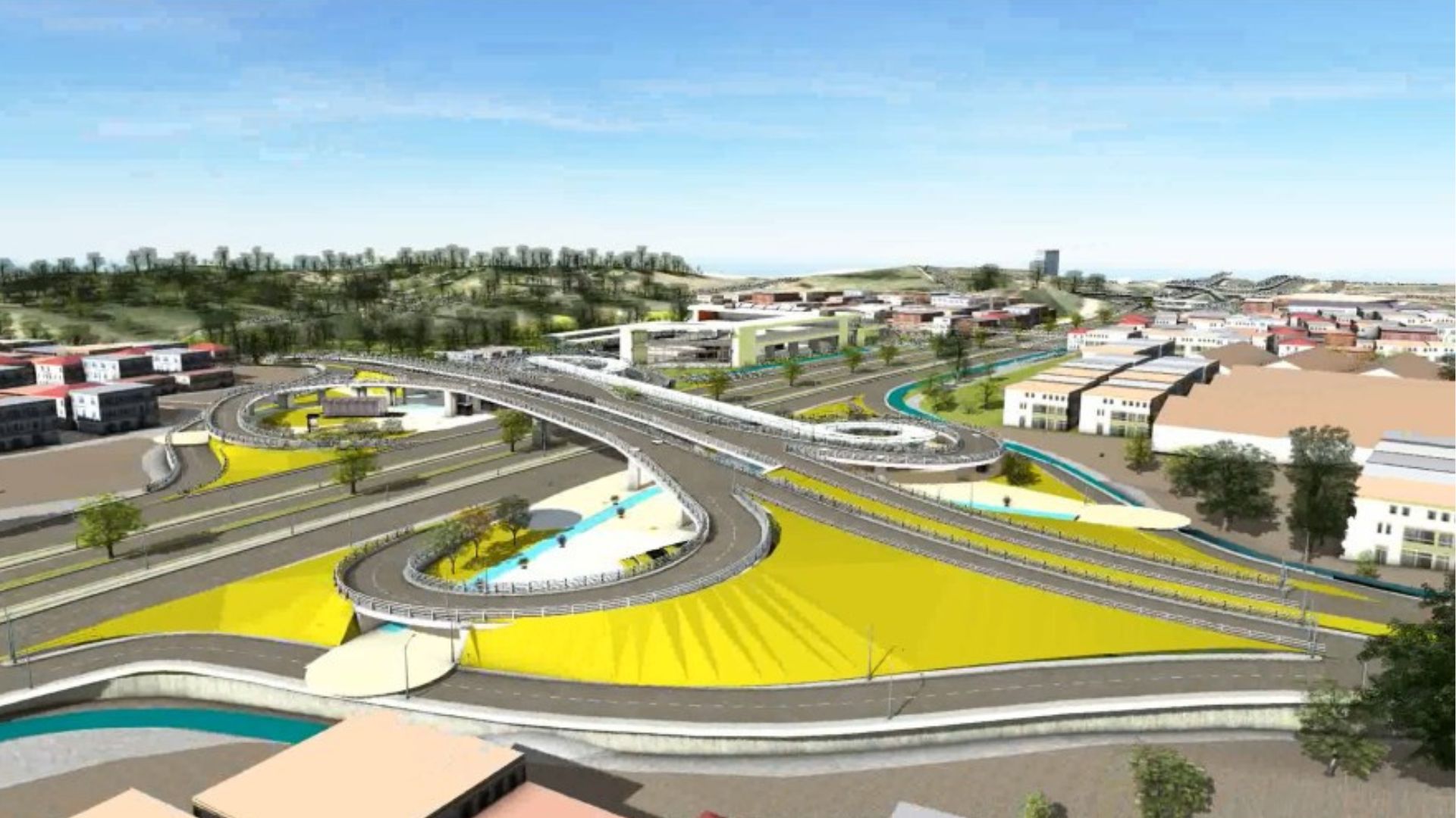 Así avanza la obra de intersección a desnivel en Bosa, en el sur de Bogotá