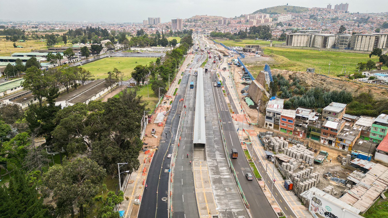 La estación Danubio de TransMilenio abre sus puertas para mejorar la movilidad en el sur de Bogotá