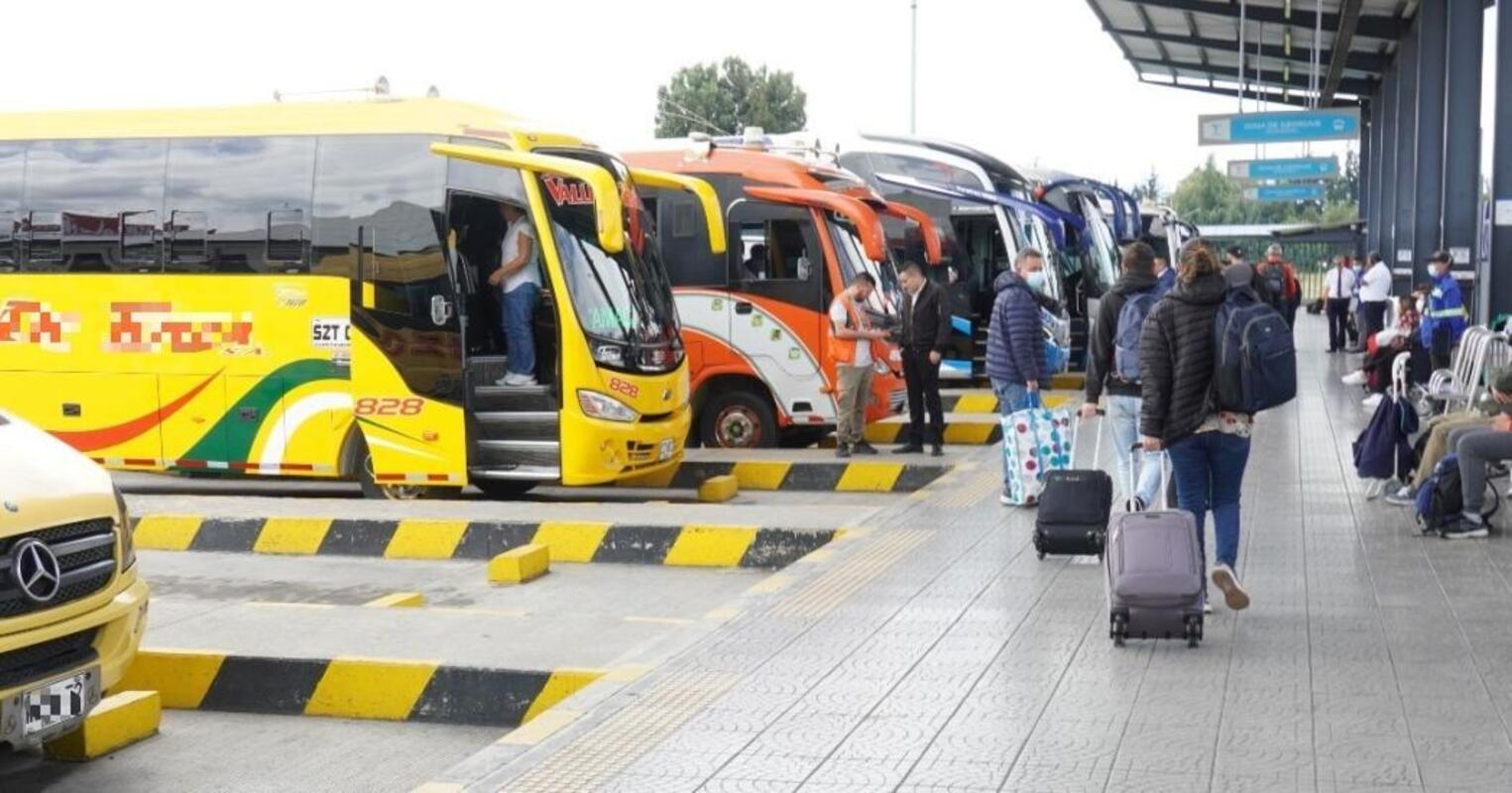 Recomendaciones para viajar desde la Terminal de Transporte de Bogotá en fin de año