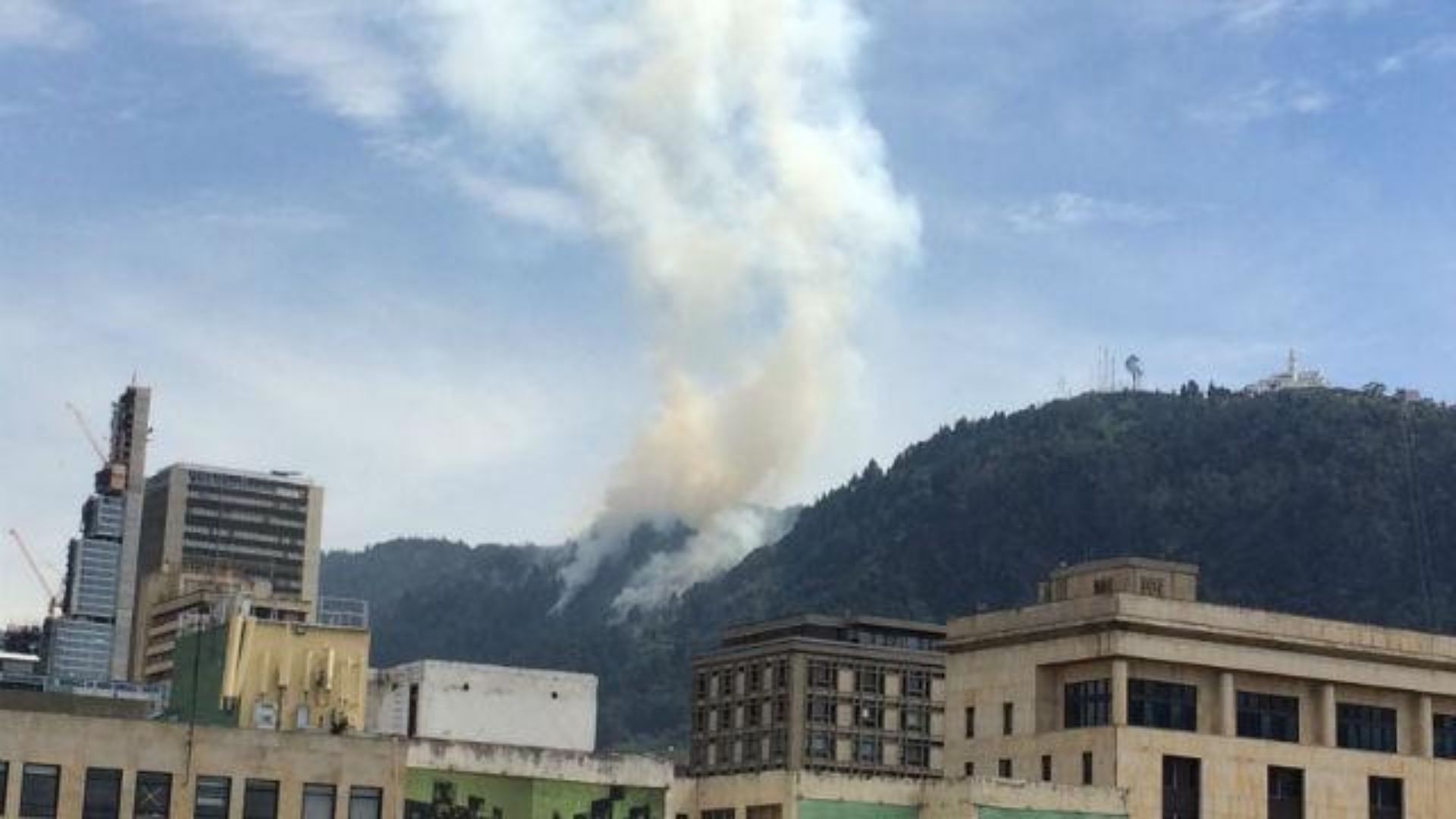 ¿Qué está pasando con los incendios en Bogotá?