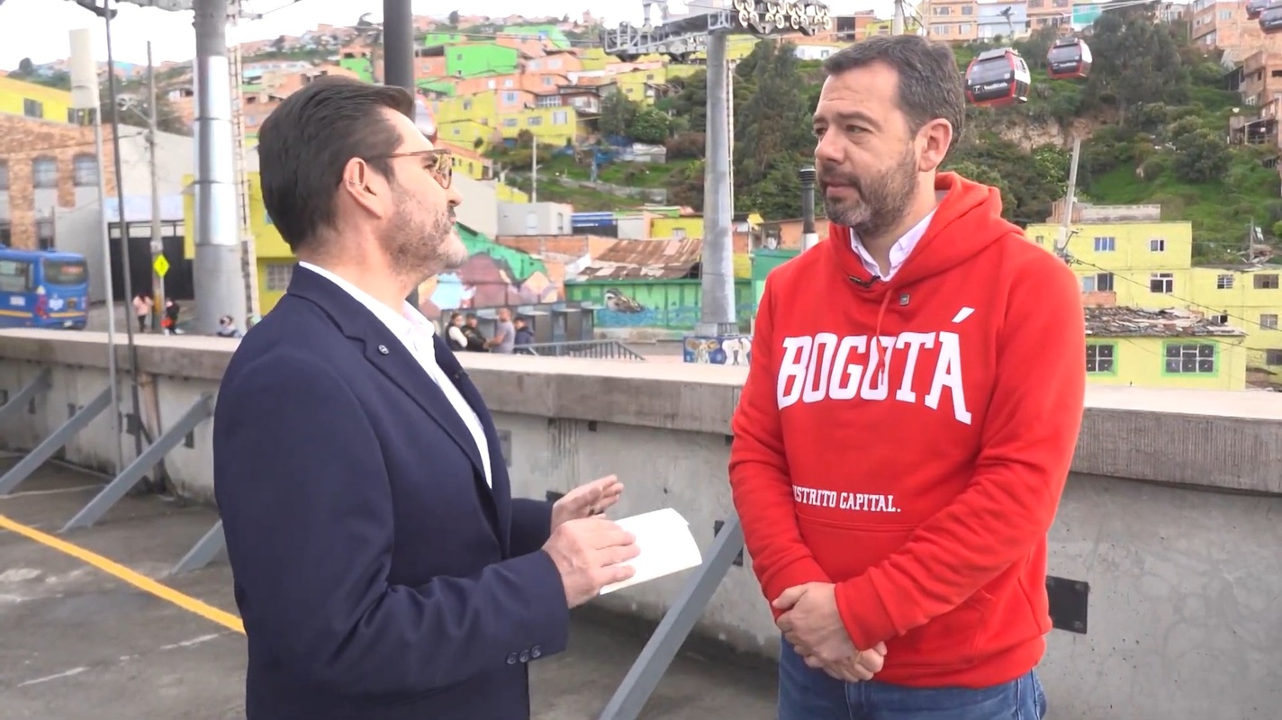 “En octubre de este año debe estar lista la primera estación de TransMilenio de la 26 con Caracas”: alcalde Carlos Fernando Galán