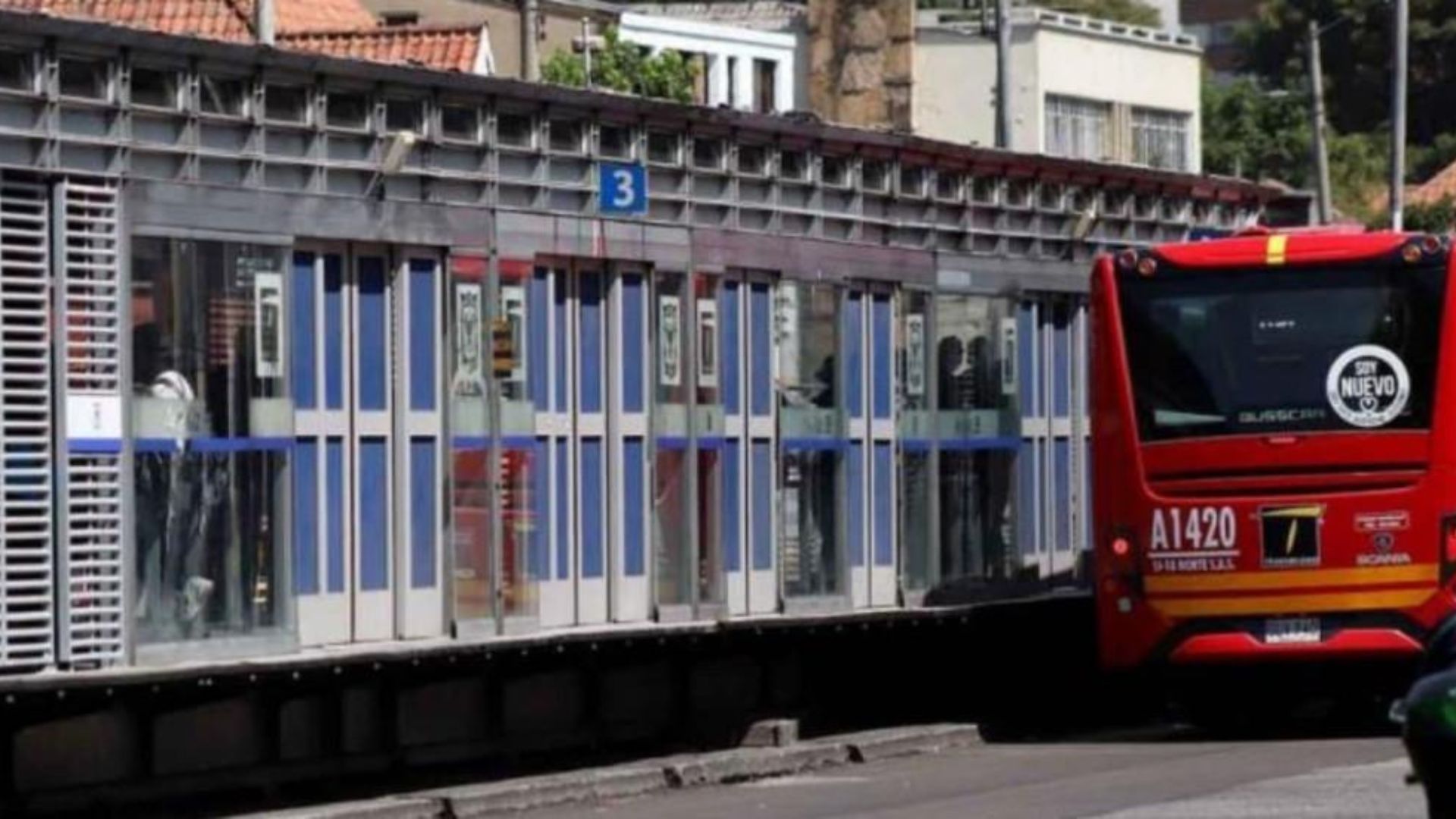 Habrá cierre temporal de la estación TransMilenio Av. 39 por obras del Metro