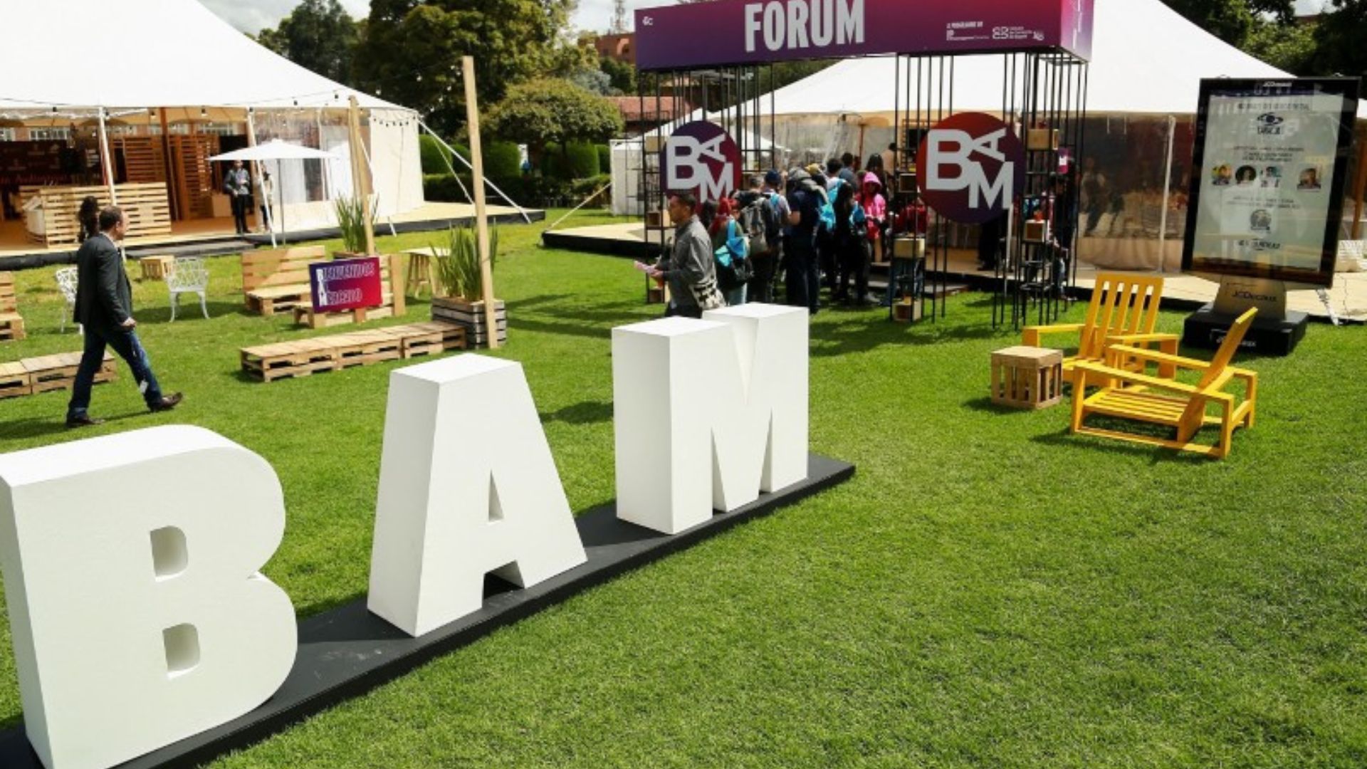 Carpa Gente convergente en el BAM 2025: una apuesta por la creación