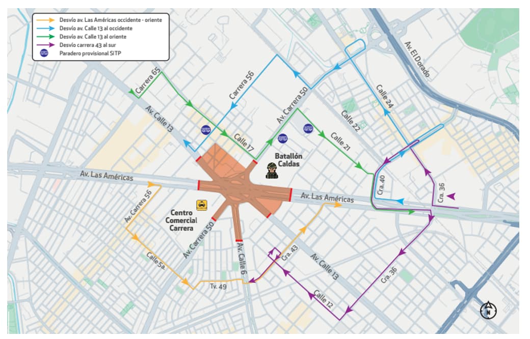 MAPA 2: DESVÍOS POR IMPLOSIÓN
