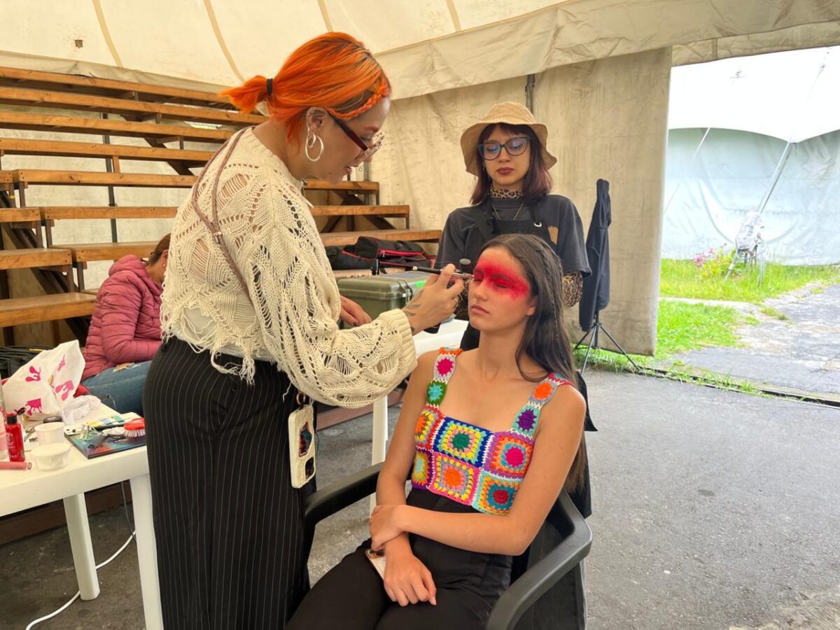 Detrás de cámaras eureka en acción