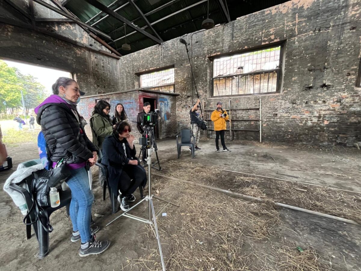 Detrás de cámaras eureka en acción