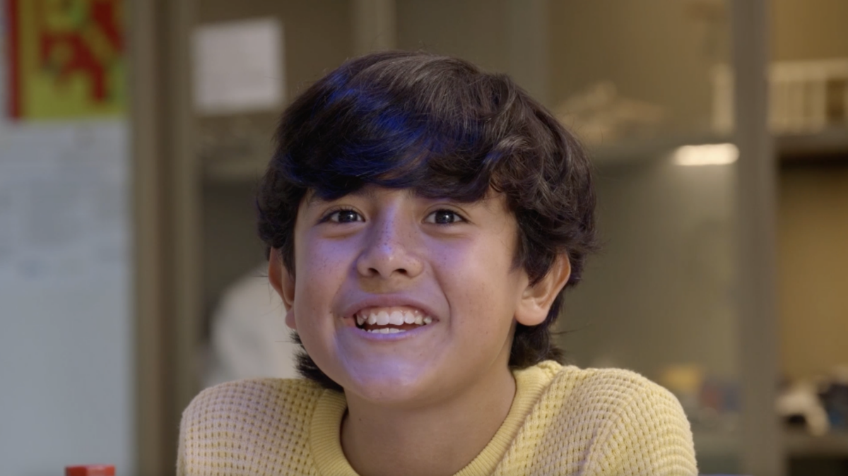 Juan Jose en grabación de No me etiquetes